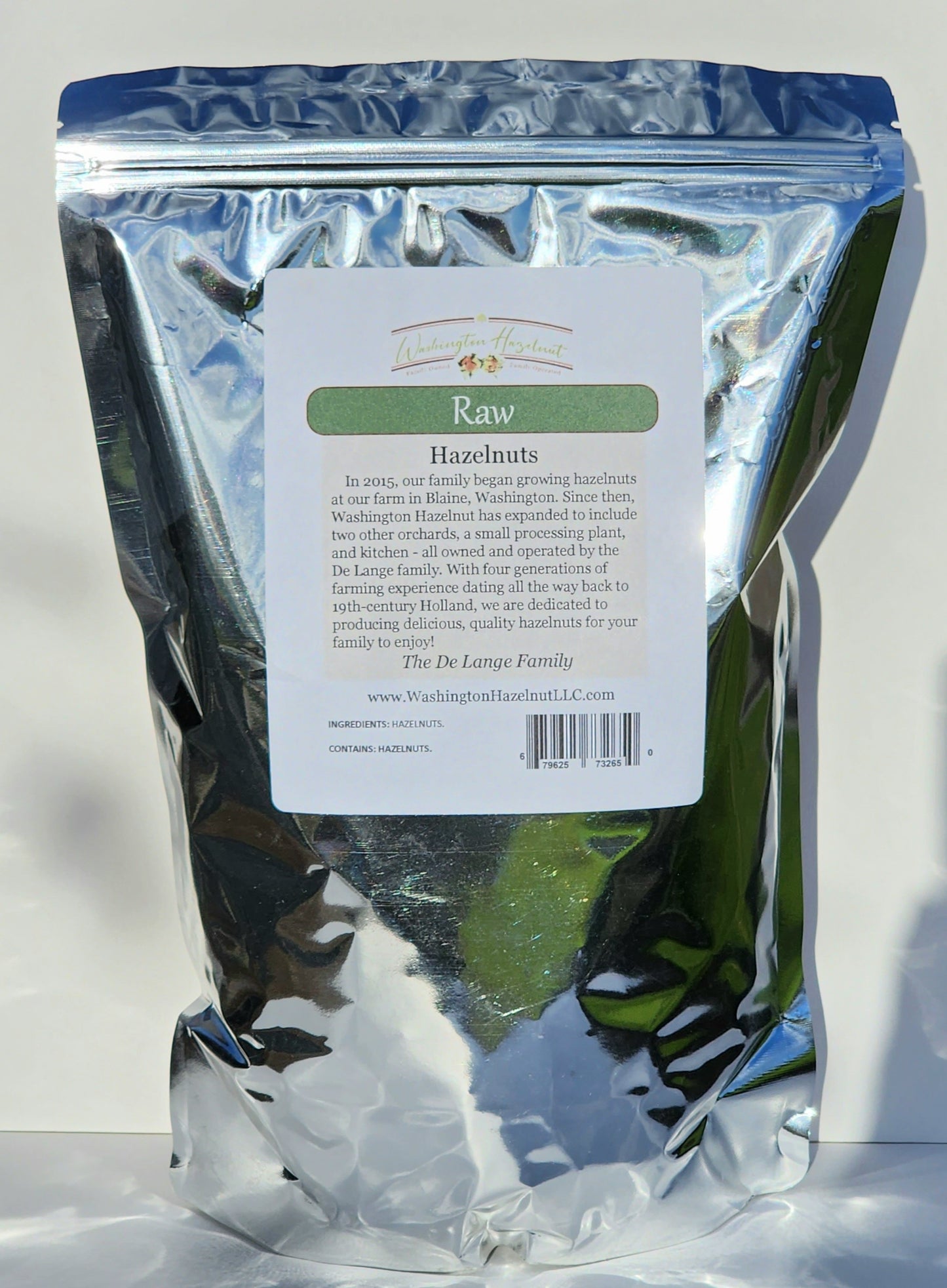 Raw Hazelnuts - Shelled (2 lb.)