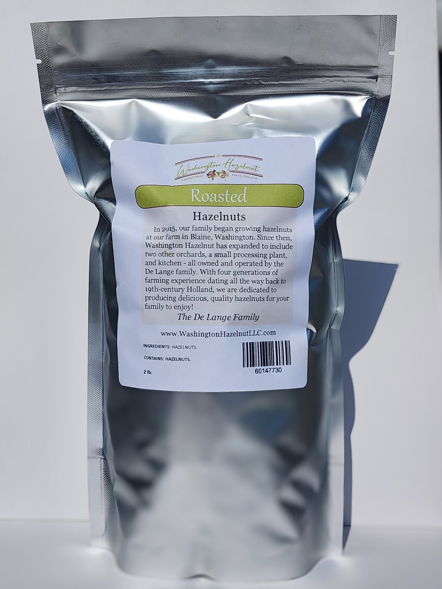 Roasted Hazelnuts - Shelled (2 lb.)